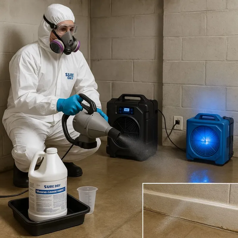 Sanitization and Odor Removal process in Upper Marlboro, MD
